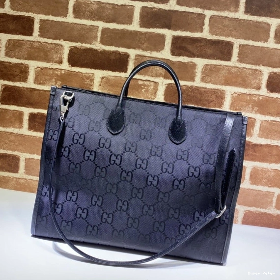 Hyper Peter bag Grid GUCCI The Off tote 0805